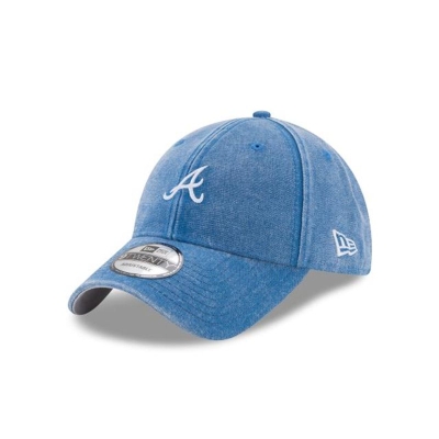 Atlanta Braves Gorra | New Era MLB Rugged Mini 9twenty Adjustable Cap Mexico - Azules
